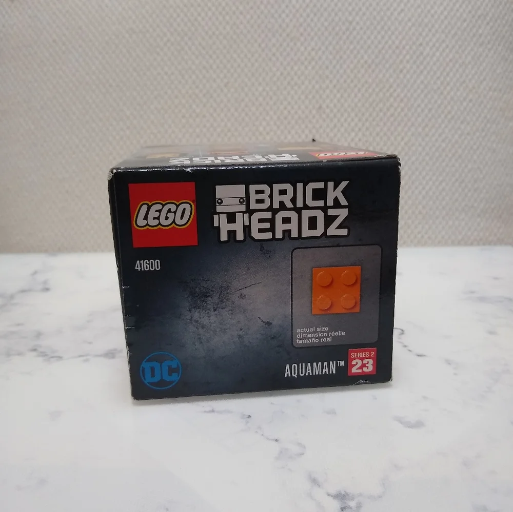 LEGO BrickHeadz Aquaman (41600) - Brand New Factory Sealed